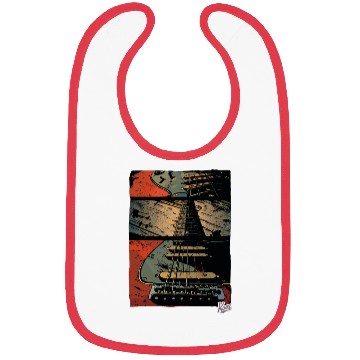 Discover Electric Guitar – Gritty Comic Style Bibs