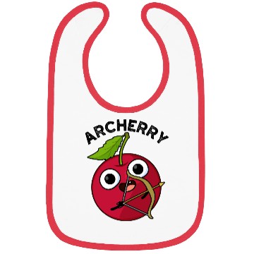 Discover Archerry Funny Fruit Archery Pun Bibs