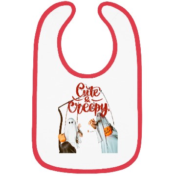 Discover cute and creepy Bibs