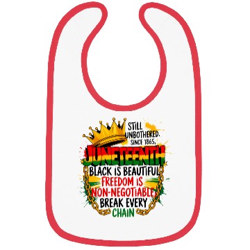 Discover Juneteenth Black History Bibs