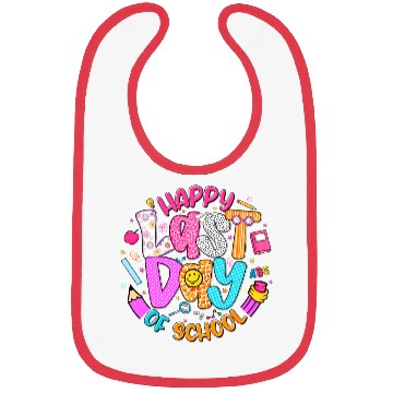 Discover Last Day of School Teacher Bibs