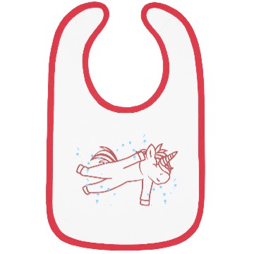 Discover Swimming Unicorn Bibs