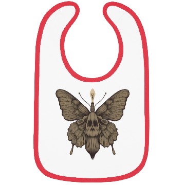 Discover spring butterfly Bibs