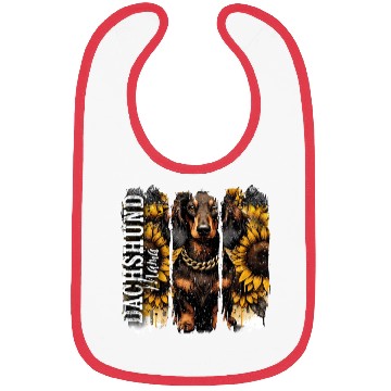 Discover Dachshund Mama Bibs