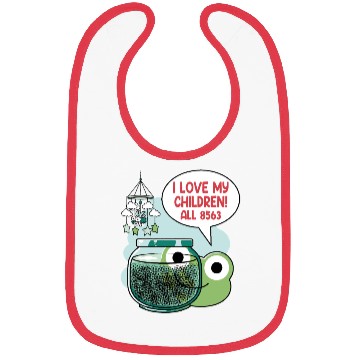 Discover I love my children! All 8563 Bibs