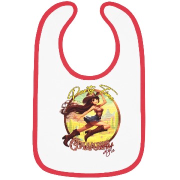 Discover Cowgirl Party Time Bibs