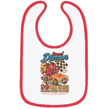 Discover Street Speed Demon – Retro Devil Racer Bibs