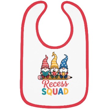 Discover Recess Squad Teacher Para Playground Student Bibs