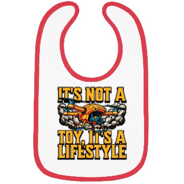 Discover Drone Enthusiast It's Not A Toy Loves Drone Flying Bibs