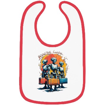 Discover Robot Luggage Loading Bibs