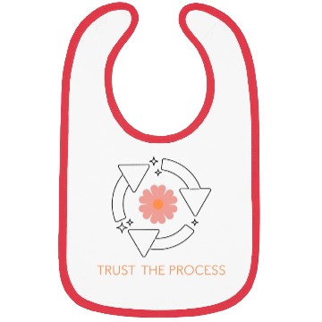 Discover Trust the Process Blossom Bibs