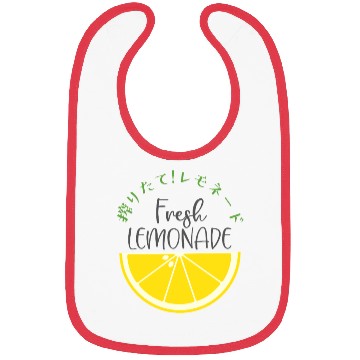 Discover Fresh Lemonade Lemon Slice Bibs