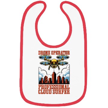 Discover Drone Operator Professional Cloud Drone Flying Bibs