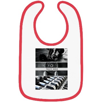 Discover Train Hard Bibs