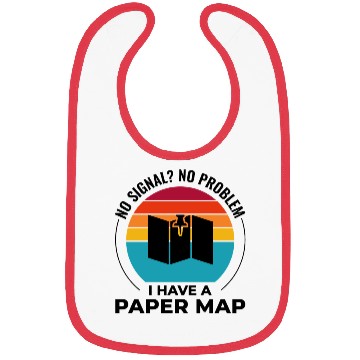 Discover GIS Analyst Map Pin Sunset Retro Camping Hiking Bibs