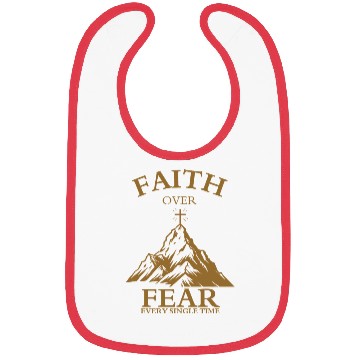 Discover Faith Over Fear Bibs