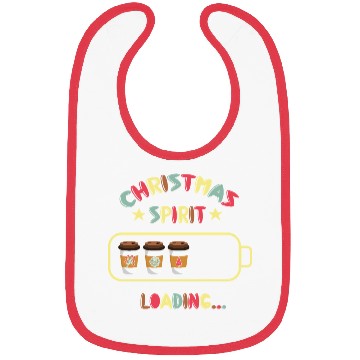 Discover Christmas Spirit Loading X mas Coffee Bibs