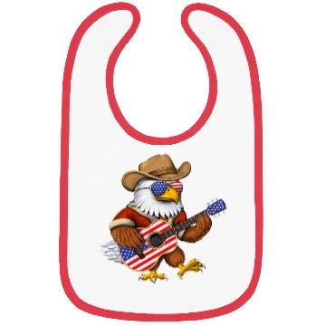 Discover American Bald Eagle Bibs