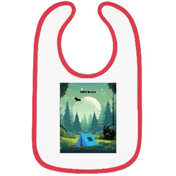 Discover Respect the Locals – Wilderness Camping Warning Bibs