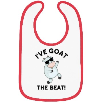 Discover I've Goat The Beat Funny Animal Pun Bibs