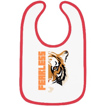 Discover Fearless Tiger Graphic Bibs