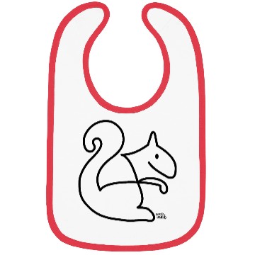 Discover squirrel love Bibs