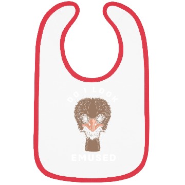 Discover Flightless Bird Emu Bibs