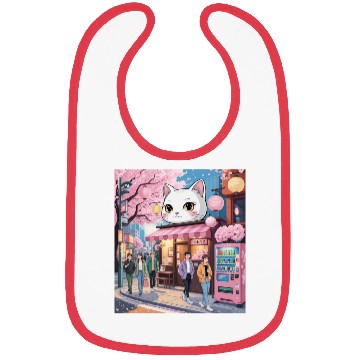 Discover Tokyo Sakura Stroll – Cute Girl Under Cherry Bloss Bibs
