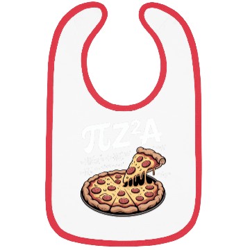 Discover Math Time With Pizza Pi Z²A Bibs