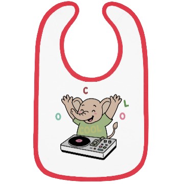 Discover Dancing, Happy Elephant Partying as a DJ Bibs