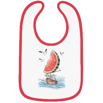 Discover Watermelon Sail Adventure: Nautical Fun Meets Bibs