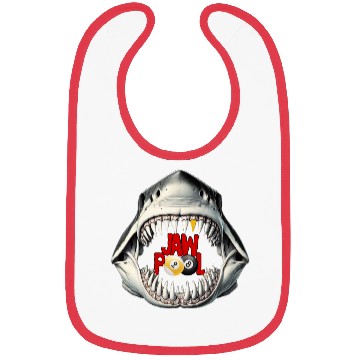 Discover Jaw Pool Logo (Pocket) Bibs