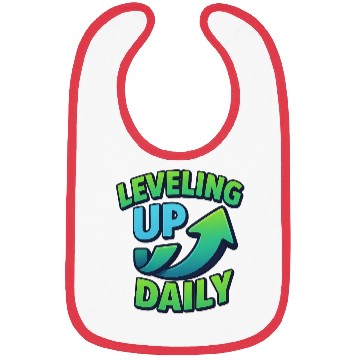 Discover Level Up Daily – Gamer Mindset Streetwear Bibs