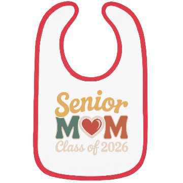 Discover Senior Mom Graduation Design Bibs