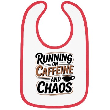 Discover Running on Caffeine and Chaos Bibs