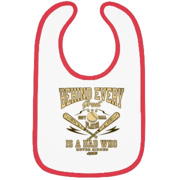 Discover Softball Dad Pride Bibs