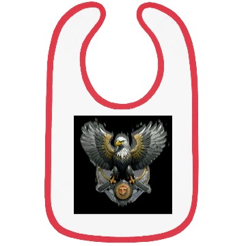 Discover modern bird of prey logo Bibs