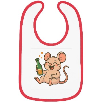 Discover Drunk Party Mouse Bibs