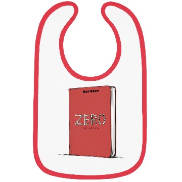 Discover ZERO ANIMALS - Bold Hand-Drawn Vegan Design Bibs