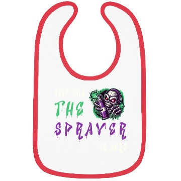 Discover Keep Calm - The Sprayer Bibs