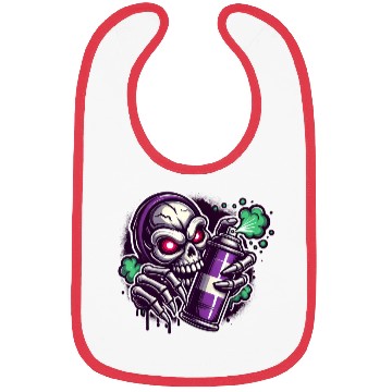 Discover Skull Sprayer Bibs
