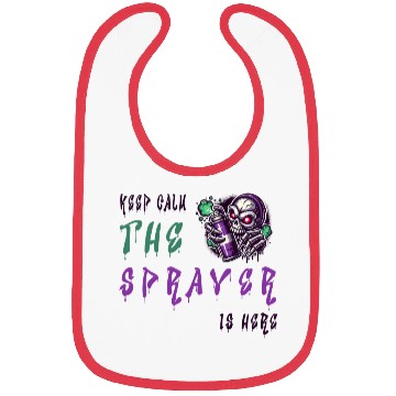 Discover Keep Calm - The Sprayer Bibs