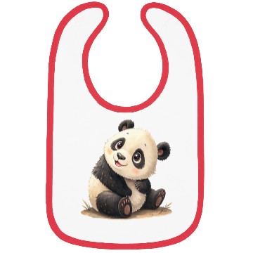 Discover Bamboo Bliss Panda Bibs
