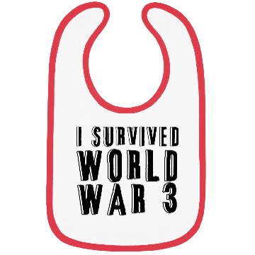 Discover I SURVIVED WORLD WAR 3 Bibs