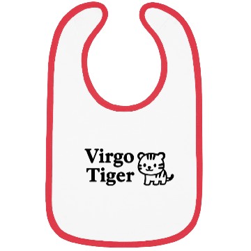 Discover Virgo Tiger Bibs