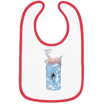 Discover Winter Love Candle Bibs