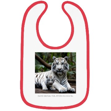 Discover White tigress and cub - Pride & Joy Bibs