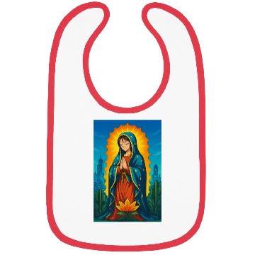 Discover GUADALUPE VIRGEN ANIME STYLE Bibs