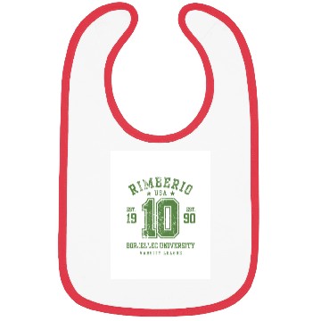 Discover Green Grunge Number 10 Varsity Bibs Design