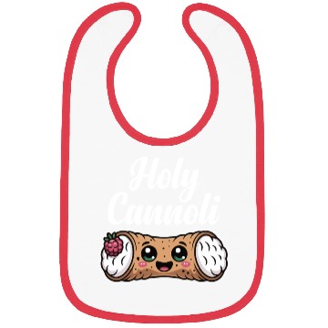 Discover Holy Cannoli Sicily Italian Pride Food Bibs